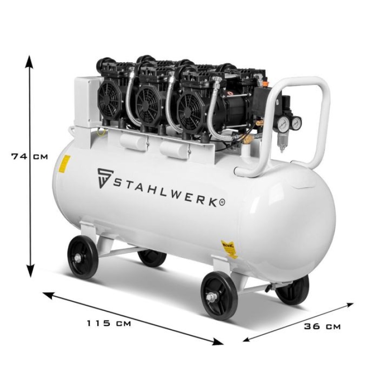 STAHLWERK KOMPRESOR 100L 4200W 1