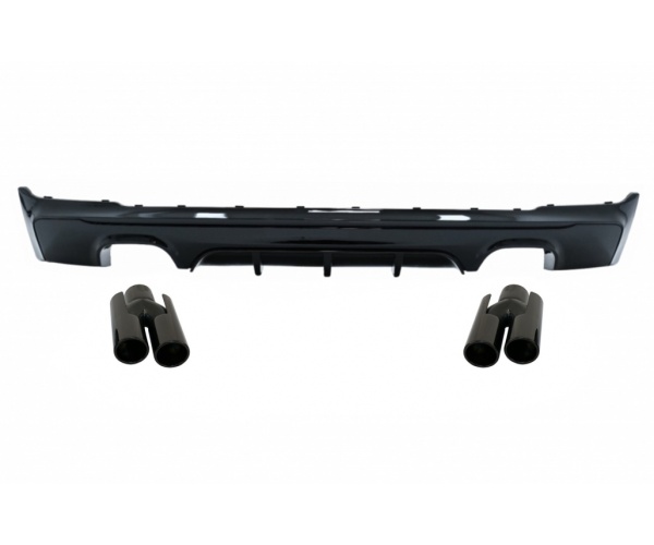 b2b rear diffuser double outlet with exhaust muffler 6001224 6087767 (1)