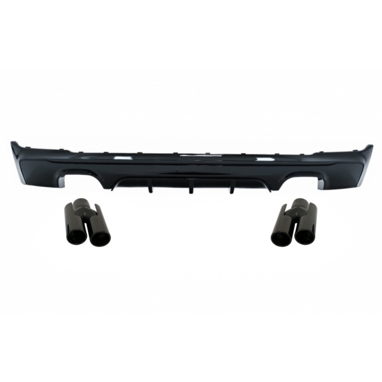 b2b rear diffuser double outlet with exhaust muffler 6001224 6087767 (1)