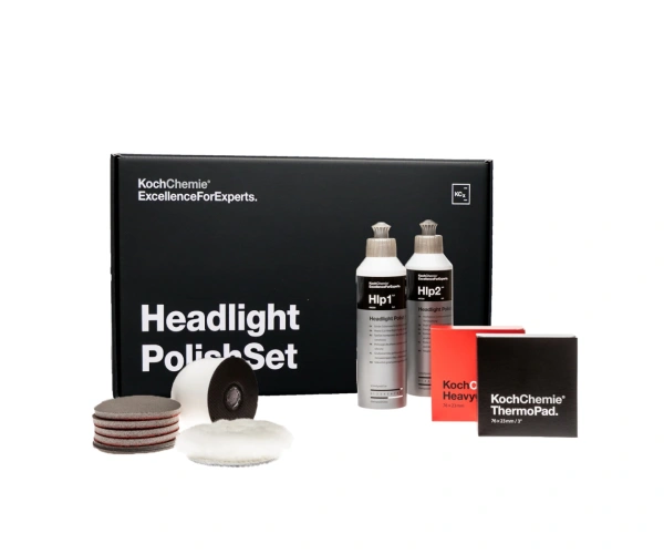 headlight polish set