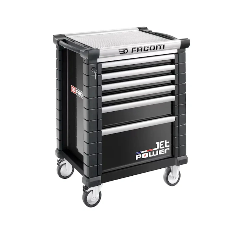 facom jet werkzeugwagen 6 schubladen power schwarz 1101 1