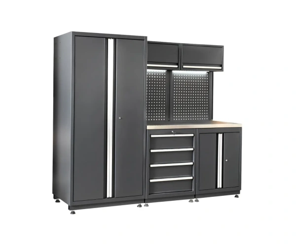 retter werkstatteinrichtung 8 tlg expert edition schranksystem 2275 x 700 x 2000 mm profi werkstattmoebel set