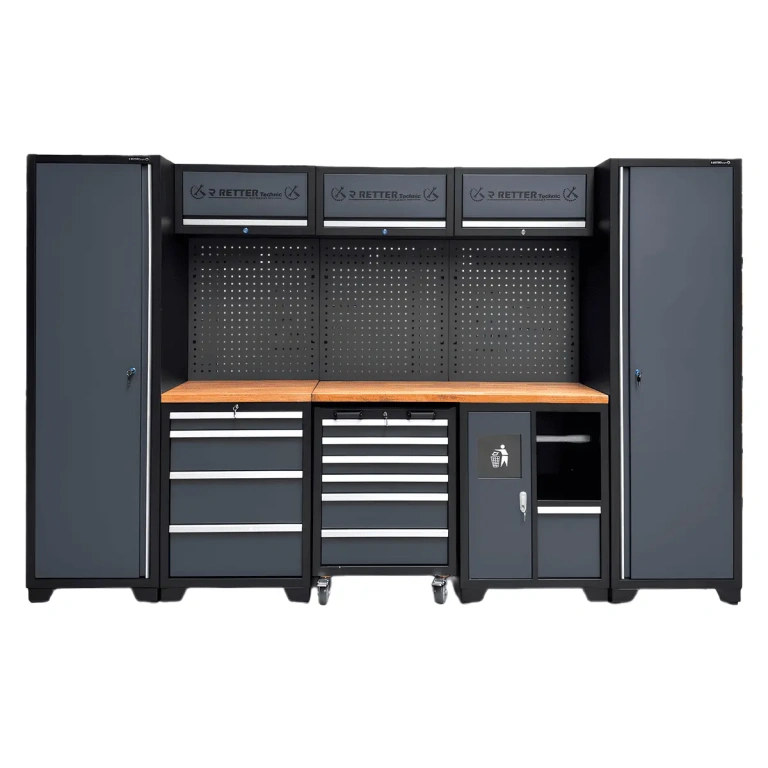 werkstatteinrichtung retter rtx1100 11 teilig 3240x500x2040
